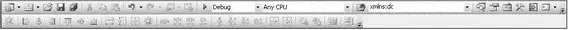 Figure 213 As with the Menu bar the Toolbar is also customizable To add - фото 17