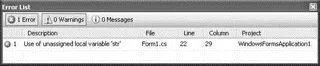 Figure 230 To display the Error List window select ViewError List You can - фото 34
