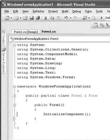 Figure 233 Code View Code view is where you write the code for your - фото 37