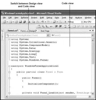 Figure 234 In Visual Studio you can rightclick on the tabs see Figure 235 - фото 38