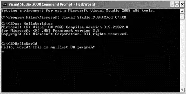 Figure 35 7 To return to the command prompt press Enter Dissecting the - фото 86