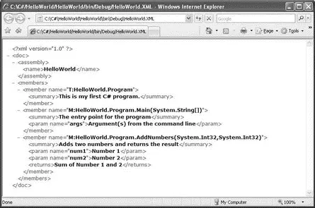 Figure 38 You can now convert this XML file into a MSDNstyle documentation - фото 89