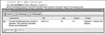 Figure 48 Attributes can also be applied to a class In the following example - фото 110