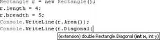 Figure 64 Although an extension method is a useful new feature in the C - фото 114