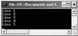 Figure 82 You can also use tto insert tabs into your string as the following - фото 132