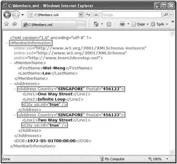 Figure 1117 Notice that the root element of the XML document is now Also - фото 180