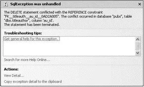 Figure 1421 Because LINQ to SQL does not support cascadedelete operations - фото 210