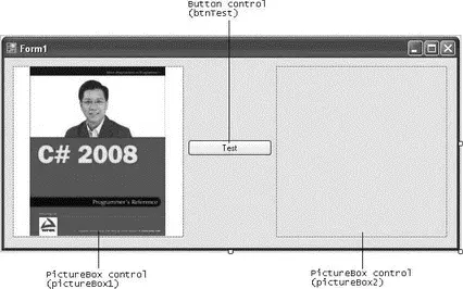 Figure 1543 In the codebehind of Form1 define the two helper functions as - фото 253