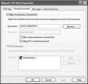 Figure 163 Next click on the Home Directory tab and check the Write - фото 258