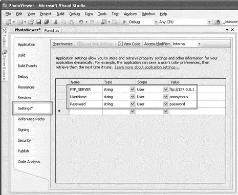 Figure 167 As their names suggest FTPServerstores the name or IP address - фото 262