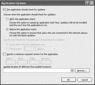 Figure 1624 By default the application checks for updates every time before - фото 279