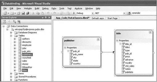 Figure 175 Save the DataClassesdbmlfile by pressing CtrlS When you save - фото 292
