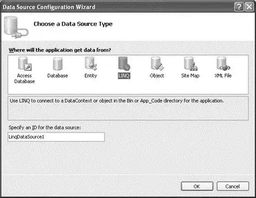 Figure 177 For those of you familiar with the various data source controls - фото 294