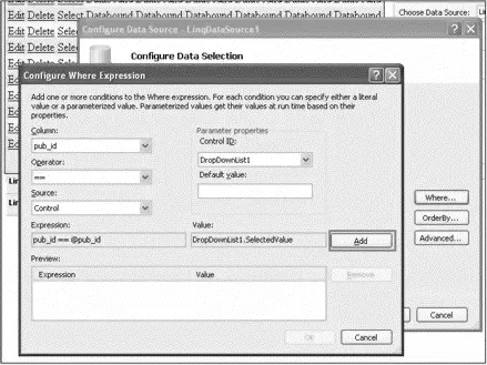 Figure 1719 Click Add OK and then Finish Visual Studio 2008 will ask if - фото 306