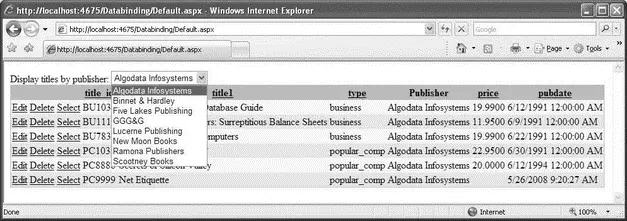 Figure 1720 Making the Publisher Field Editable Now select a record and - фото 307