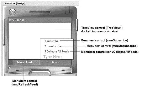 Figure 188 Add an ImageListcontrol to Form1and add three images to its - фото 326