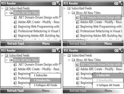 Figure 1815 When the user selects a post using the Select button on the - фото 333