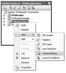 Figure 1841 The Custom Actions tab displays Rightclick on Custom Actions - фото 359