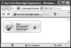 Figure 192 To install the Silverlight plugin click on the Get Microsoft - фото 372