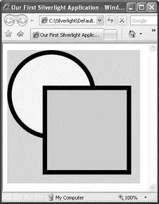 Figure 194 This XAML file contains two elements and which display an - фото 374