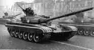 1Т72 Обр 1975 года 2Т72А на параде в Москве 7 ноября 1983 г Прожектор - фото 38