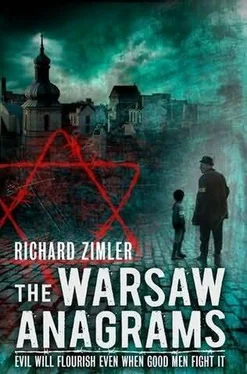 Richard Zimler The Warsaw Anagrams обложка книги
