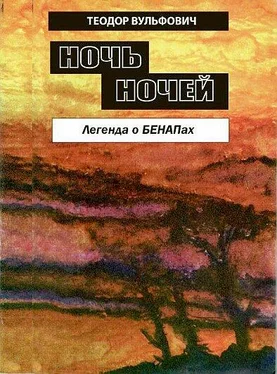 Теодор Вульфович Ночь ночей. Легенда БЕНАПах обложка книги