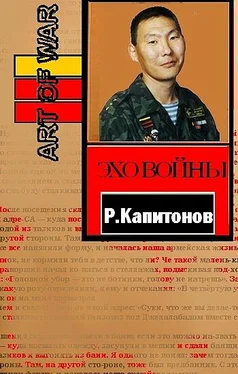 Роман Капитонов Эхо войны обложка книги