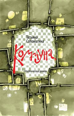 Татьяна Соломатина Коммуна, или Студенческий роман обложка книги