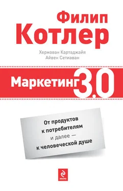 Филип Котлер Маркетинг 3.0: от продуктов к потребителям и далее – к человеческой душе обложка книги