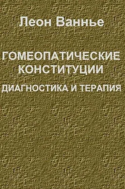 Леон Ванье Гомеопатические конституции. Диагностика и терапия обложка книги