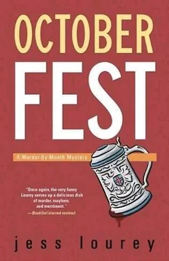 Jess Lourey October Fest обложка книги