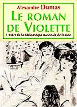 Alexandre Dumas The Romance of Violette обложка книги