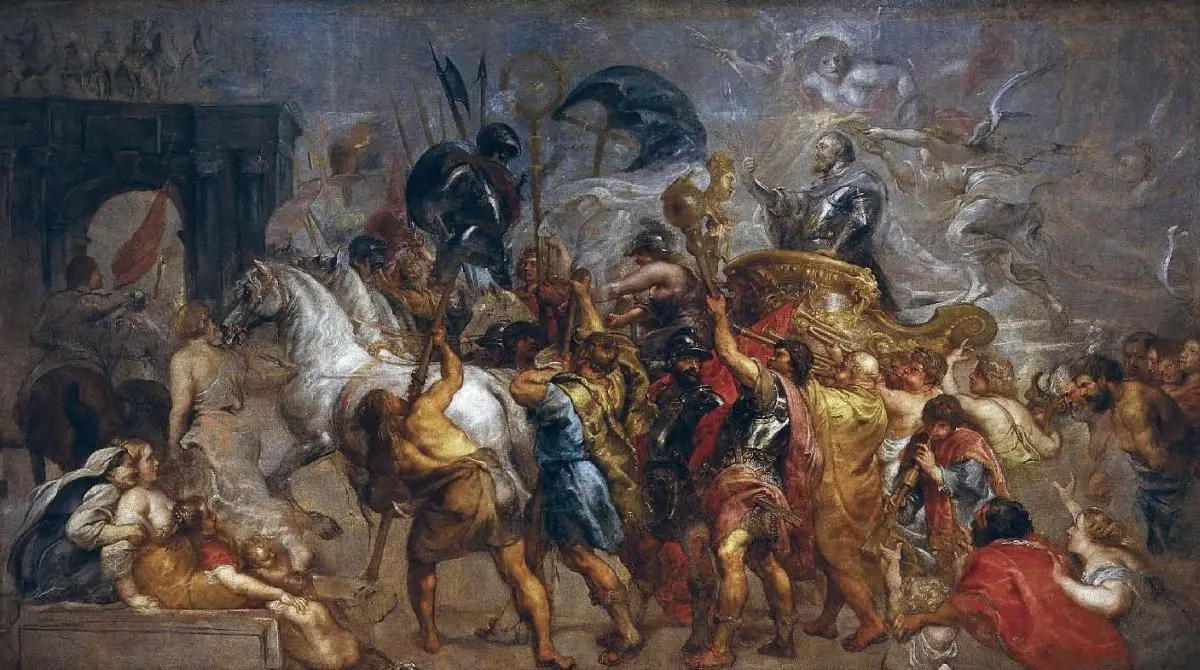 Триумфальное вступление Генриха IV в Париж 16271630 гг Портрет Елены - фото 11