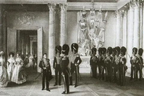 С картины А И Ладюрнера 1834 г Приемная графа А X Бенкендорфа - фото 25