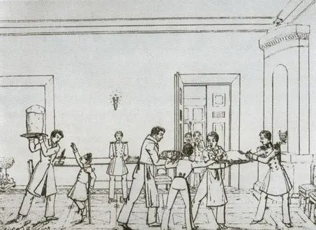 Рисунок графа Я П де Бальмена из цикла Гоголевское время 1838 1839 гг - фото 39