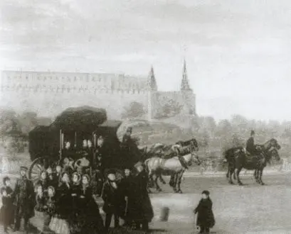 С картины неизвестного художника 1857 г У окна в лунную ночь С картины - фото 45