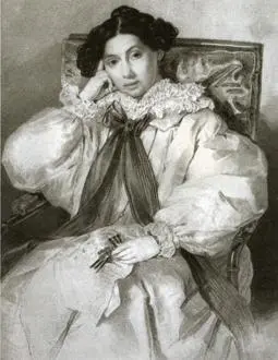 Портрет работы П Ф Соколова 1838 г Н А Волконская Портрет работы - фото 22