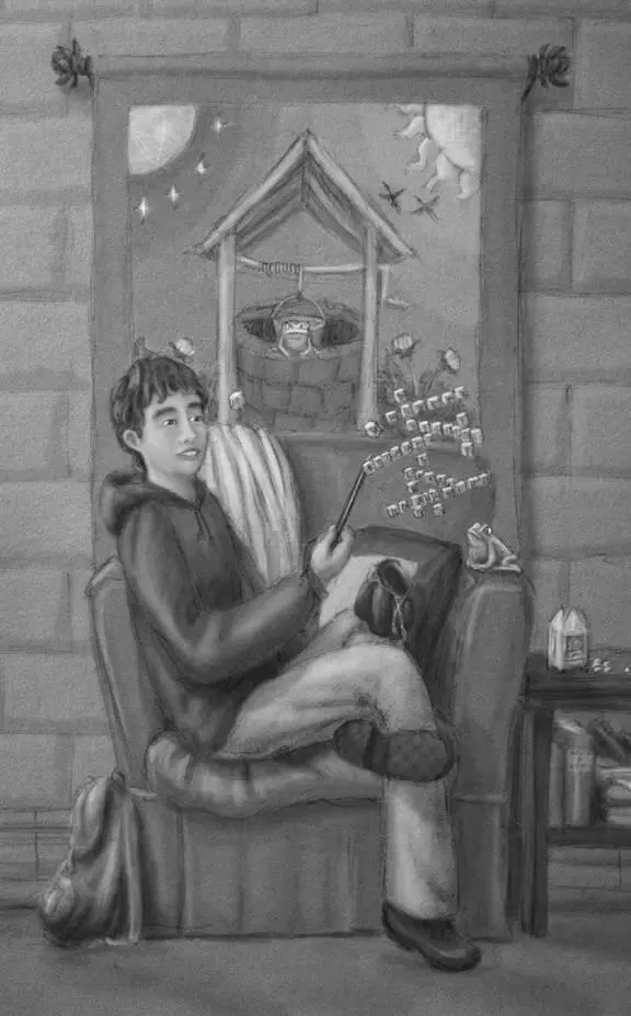He waved as Ginny crossed the room and ducked out through the portrait - фото 54