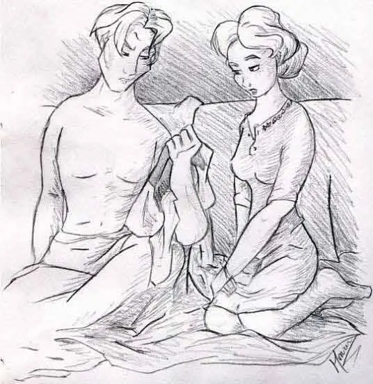 Ginny and Ron were already awake when Harry came down to breakfast the - фото 2