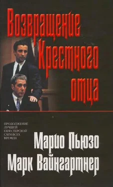 Марк Вайнгартнер Возвращение Крестного отца обложка книги