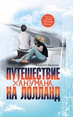 Андрей Иванов Путешествие Ханумана на Лолланд обложка книги