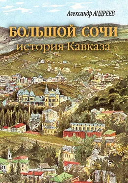 Александр Андреев Большой Сочи: история Кавказа обложка книги