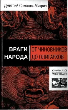 Дмитрий Соколов-Митрич Враги народа: от чиновников до олигархов обложка книги