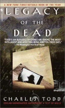 Charles Todd Legacy of the Dead обложка книги