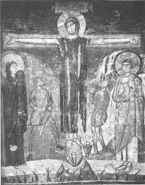 Рис 149 Распятие Христа Слева сотник Лонгин с копьём наносящий удар в - фото 52