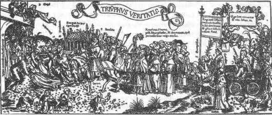 Рис 287 Старинная гравюра Торжество истины Якобы 1520 год Показаны - фото 150