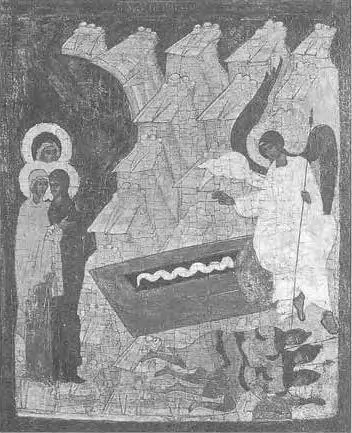 Рис 33 Жёнымироносицы у гроба Господня Русская икона XVI века Взято из - фото 180