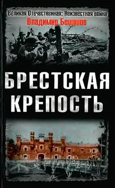 Владимир Бешанов Брестская крепость обложка книги