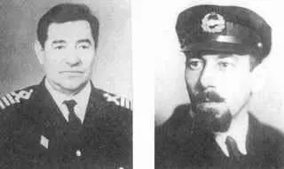 Капитан В Н Богданков А А Кухарский А И Киреев Место гибели - фото 21